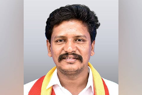 TVK’s Srivaikuntam MLA Saravanan 