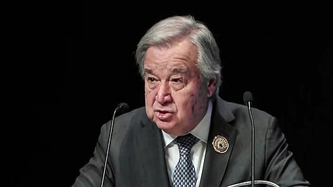 UN Secretary-General Guterres 