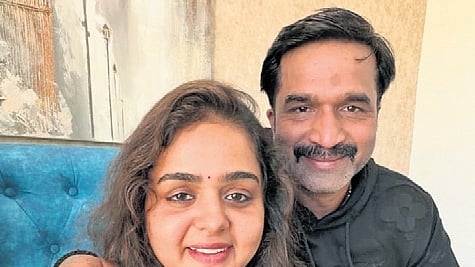 Priyanka and GM Mohan