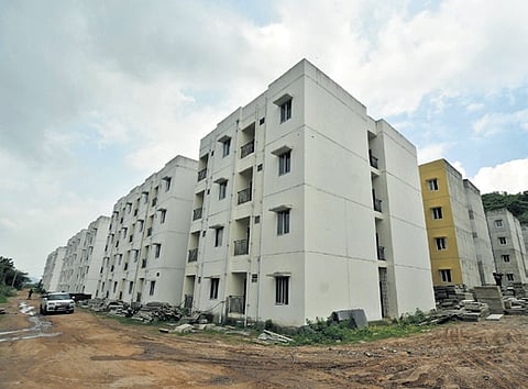 Chief Minister N Chandrababu Naidu has instructed the Housing Department to continue construction of homes sanctioned under the previous regime