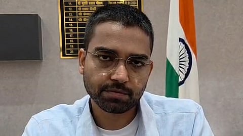 Bihar Panchayati Raj Minister Deepak Prakash.