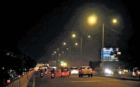 In percentage terms, Madhavaram topped the list with 0.93% of its streetlights non-functional