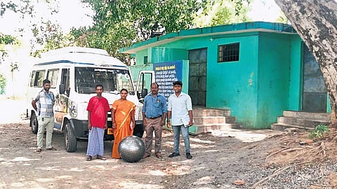The mobile therapy unit for disabled children, which facilitates doorstep physiotherapy service, resumed operations on Tuesday 