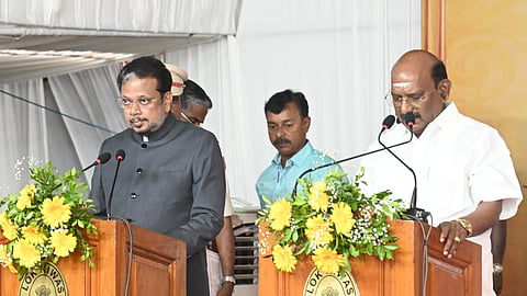 While Rajavelu had earlier served as Deputy Speaker and as a minister in previous governments, Sivakolundhu and Rajasekaran have been appointed ministers for the first time.
