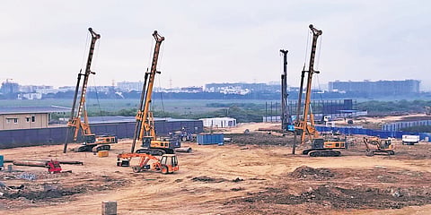 The project included building 1,250 flats in over 14.7 acres of land near the marsh 