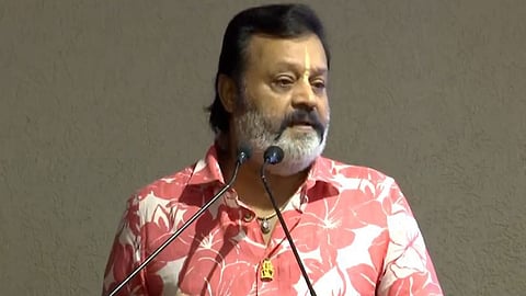 Union Minister of State for Petroleum, Natural Gas and Tourism Suresh Gopi.