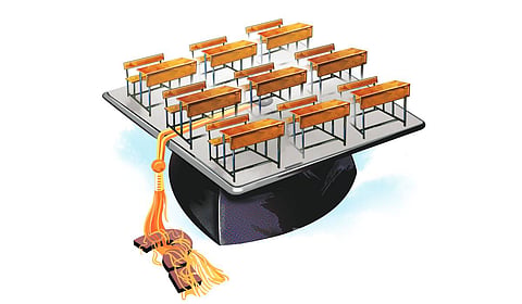 Oriental Schools – where students study either Sanskrit or Arabic as their first language – are losing appeal among Class 10 students following the state syllabus.