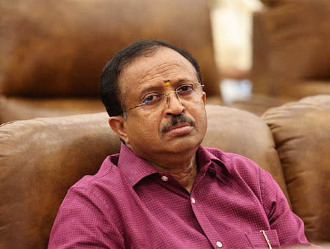 BJP senior leader and Kazhakkoottam MLA  V Muraleedharan
