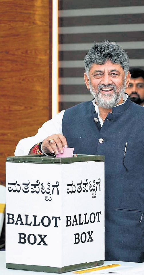 DKS tastes first poll success as CM; Congress gains upper hand in Council