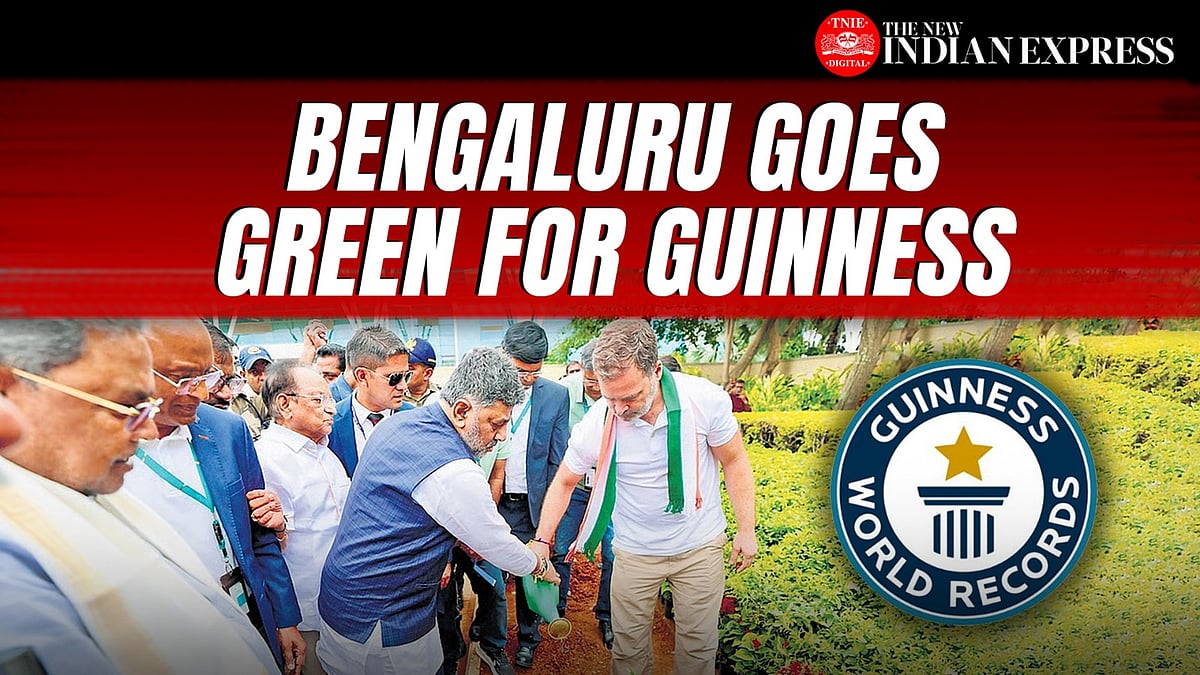 Karnataka CM DK Shivakumar to lead massive plant drive in Bengaluru for Guinness World Record