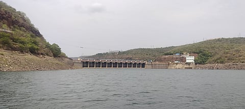 Srisailam reservoir 