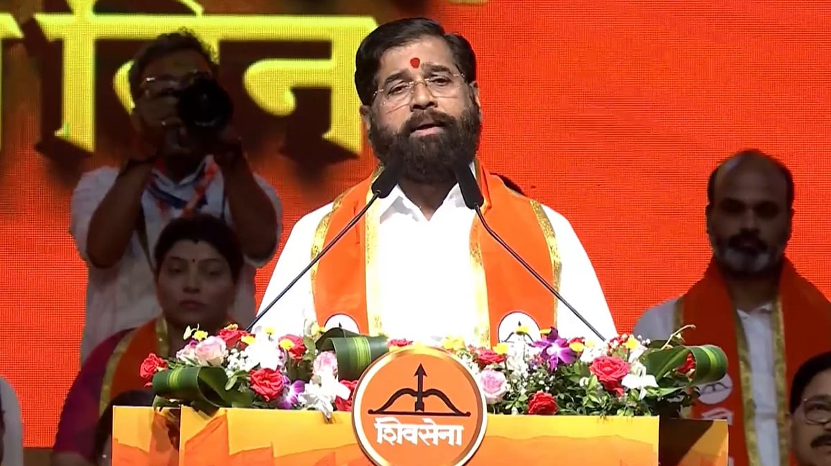 'Operation Tiger just a trailer': Eknath Shinde during Shiv Sena's foundation day rally