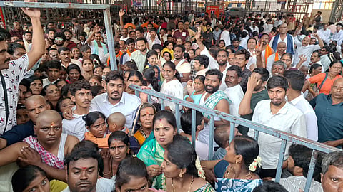 Date released by temple administration says a total of 29,26,812  devotees visited the shrine during March, April and May 2026.