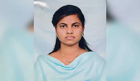 R Roshini (19), who allegedly died by suicide.