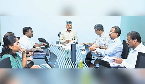 Chief Minister N Chandrababu Naidu has directed ministers and senior officials to prepare and release a comprehensive ‘Progress Report 2024–26’.