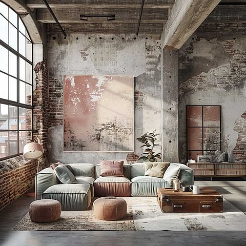 Inside industrial homes