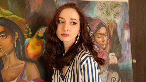 Russian artist Julia Usmanova