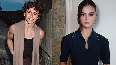 Timothee Chalamet (L) and Selena Gomez (R) will lead Not Alone
