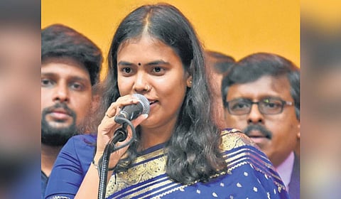 Industries Minister S Keerthana