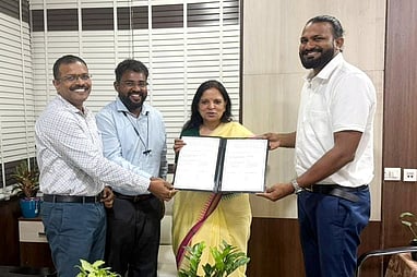 MEPMA Mission Director Vakati Karuna, I.A.S., signed a Memorandum of Understanding (MoU) with the Mobile CrÃ¨ches Organization.