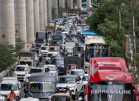 Gopalakrishnan described a frustrating journey across the city, saying a 31-km trip took him nearly two-and-a-half hours. 