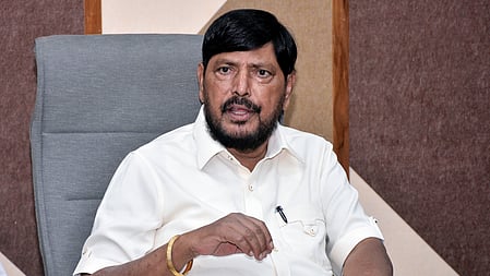 Union Minister of State for Social Justice and Empowerment Ramdas Athawale
