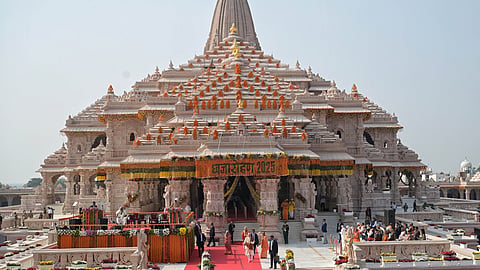 Ayodhya Ram temple in Uttar Pradesh.