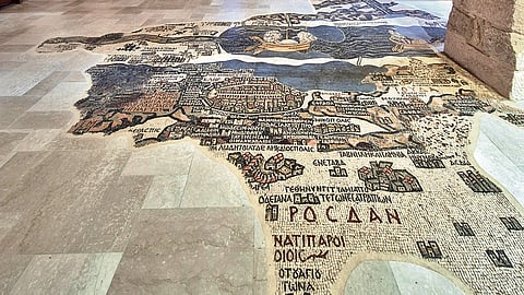 Madaba Mosaic Map 
