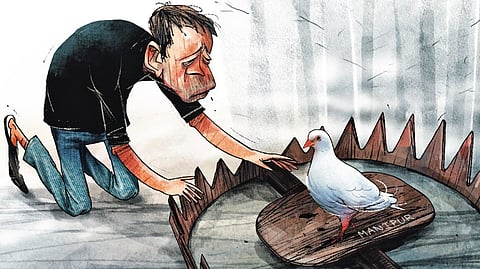 Given the depth of the divide and the fragile ground reality, many people believe in the State that conducting a genuinely free and fair election will be difficult.
(Image used for representational purposes only).