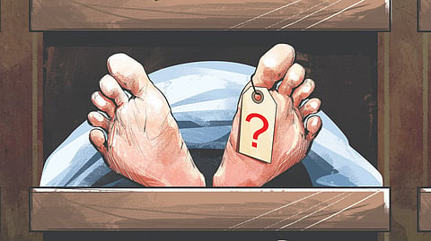 Police said the skeletal remains were found on a hill located around 300 metre from the main road near G Rambha.