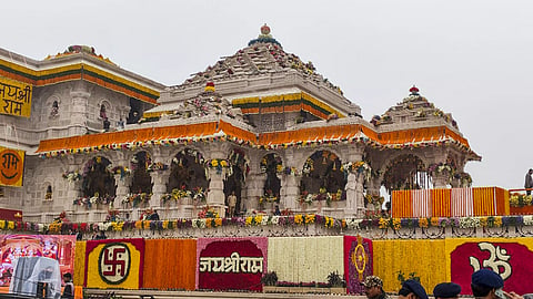 Ayodhya Ram temple in Uttar Pradesh.