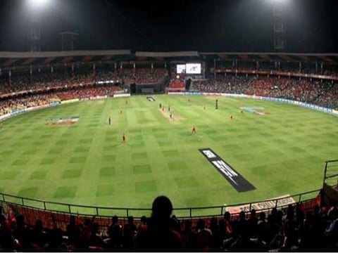 Filepic of Chinnaswamy Stadium