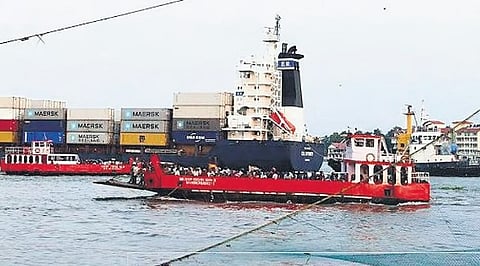 Cochin Port submits proposal to increase the depth of the shipping channel from 14.5 m to 16 m.