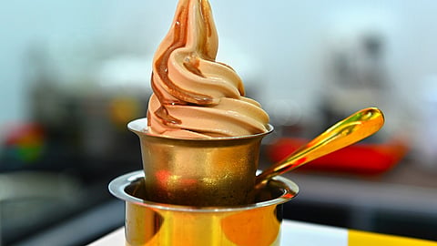 Filter coffee-inspired softy
