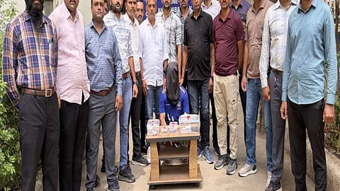 Arrested accused