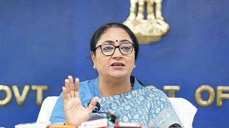 Delhi CM Rekha Gupta.