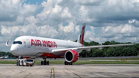 Air India flight.