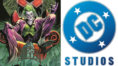 Joker (L) and DC Studios (R)