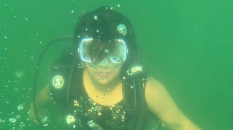 Aquawoman: India’s first woman commercial scuba diver, Athulya Bellgand