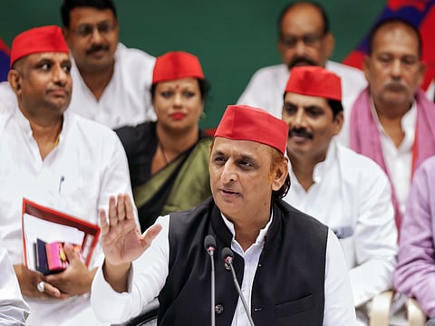 Samajwadi Party chief Akhilesh Yadav 