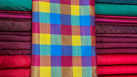 Coulourful Madras check fabric