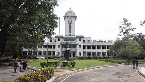 The headquarters of Kerala University in Thiruvananthapuram.