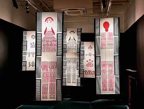 Mangala Bai Marawi’s installation