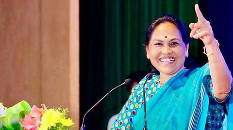 Union Minister of State for Micro, Small and Medium Enterprises and Labour and Employment, Shobha Karandlaje.