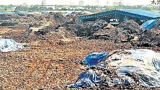 The report on the re-estimation of the legacy waste conducted earlier this year was submitted this month.