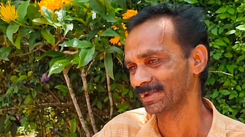 Prominent tribal poet and farmer Kandamala Ramachandran.