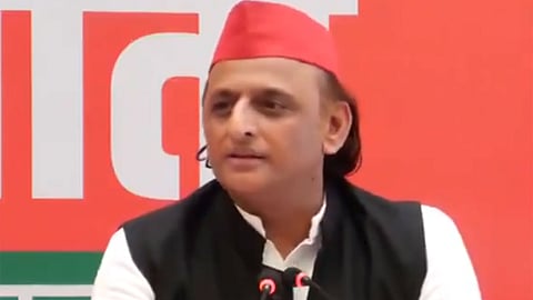 SP chief Akhilesh Yadav.
