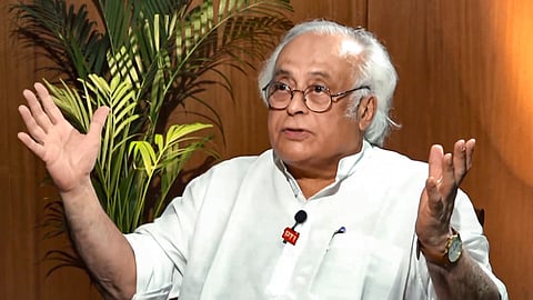 Congress MP Jairam Ramesh speaks during an interview with PTI, in New Delhi, Tuesday, June 23, 2026.