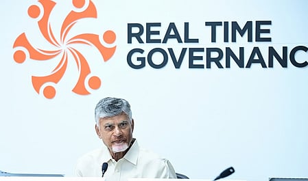 Andhra Pradesh CM N. Chandrababu Naidu.