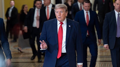 US President Donald Trump.
